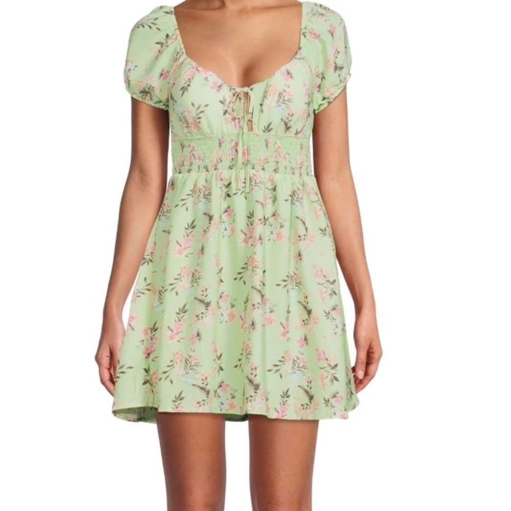 Madden NYC Women's Smocked Waist Dress